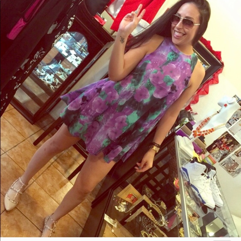🌺 floral midi dress